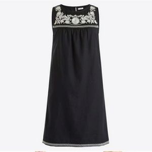 J crew black dress